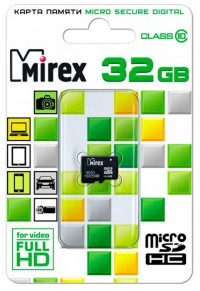Mirex Флэш карта microSD HC Class 10 32Gb без ADP (8821)