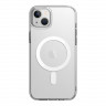 Чехол MagSafe для iPhone 13 (прозрачный) 7576 - Чехол MagSafe для iPhone 13 (прозрачный) 7576