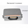 БРОНЬКА Сумка + плечо для MacBook Pro / Air 13&quot; противоударная Business (светло-серый) 6565 - БРОНЬКА Сумка + плечо для MacBook Pro / Air 13" противоударная Business (светло-серый) 6565