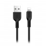 HOCO USB кабель lightning 8-pin X20, длина: 2 метра (чёрный) 8877 - HOCO USB кабель lightning 8-pin X20, длина: 2 метра (чёрный) 8877