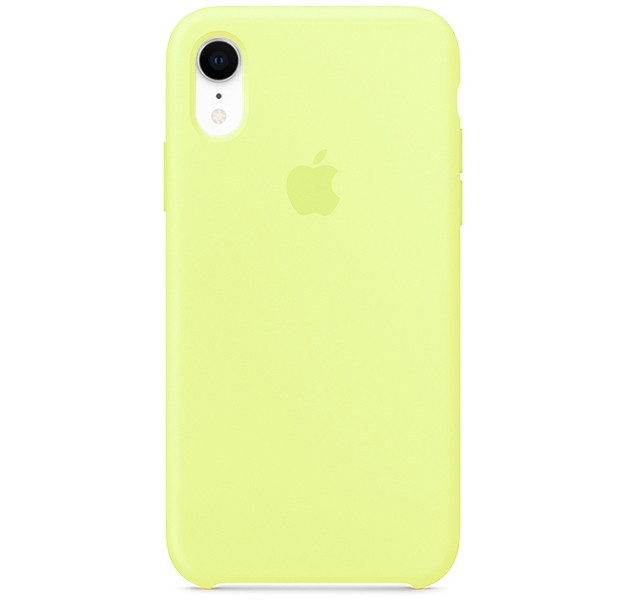 Чехол Silicone Case iPhone XR (лимон) 5132