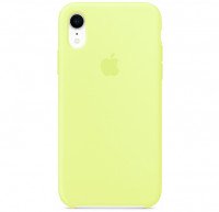 Чехол Silicone Case iPhone XR (лимон) 5132