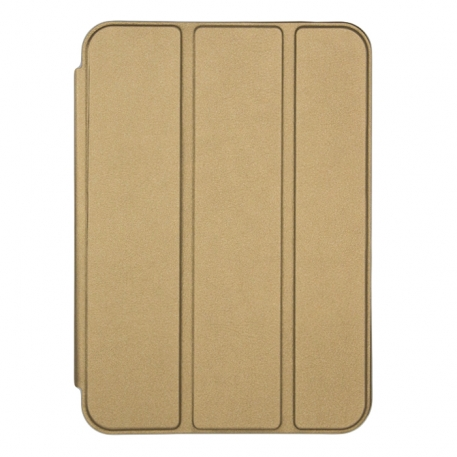 Чехол для iPad mini 6 (2021) Smart Case серии Apple кожаный (золото) 4169