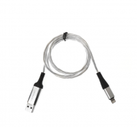 DENMEN USB кабель RGB 8-pin lightning D25L 2.4A, 1метр (RGB) 8092