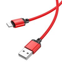 BOROFONE USB кабель lightning 8-pin BX87 2.4A, 1 метр (красный) 7686