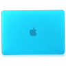 Чехол Macbook Air 13 (A1932 / A2179 / A2337) (2018-2020) матовый (голубой) 0212 - Чехол Macbook Air 13 (A1932 / A2179 / A2337) (2018-2020) матовый (голубой) 0212