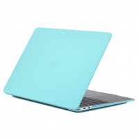 Чехол MacBook Air 11 (A1370 / A1465) матовый пластик (лагуна) 3922