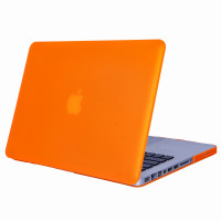 Чехол MacBook Pro 15 модель A1286 (2008-2012гг.) матовый (оранжевый) 0019