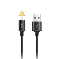 HOCO USB кабель micro U28 магнитный 1метр (чёрный) 5937