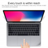 Антивандальная плёнка корпус клавиатуры MacBook Pro 13 Touch Bar (2016-2020) серый космос (5278) - Антивандальная плёнка корпус клавиатуры MacBook Pro 13 Touch Bar (2016-2020) серый космос (5278)