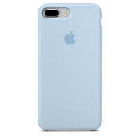 Чехол Silicone Case iPhone 7 Plus / 8 Plus (небесно-голубой) 4978