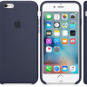 Чехол Silicone Case iPhone 6 / 6S (тёмно-синий) 8274 - Чехол Silicone Case iPhone 6 / 6S (тёмно-синий) 8274