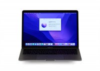 Ноутбук Apple Macbook Pro 13 2016 Touch Bar A1706 (Производство 2017) i7 2.9Ггц x2 / ОЗУ 8Гб / SSD 256Gb / 659ц-S81%-ORIG АКБ / Gray Б/У (Г7-Январь2-N1)