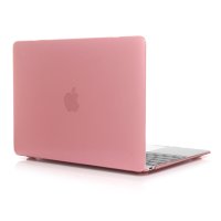 Чехол MacBook Air 13 (A1932 / A2179 / A2337) (2018-2020) глянцевый (розовый) 0211