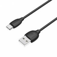 BOROFONE USB кабель Type-C BX19 3A, 1метр (чёрный) 1800 - BOROFONE USB кабель Type-C BX19 3A, 1метр (чёрный) 1800