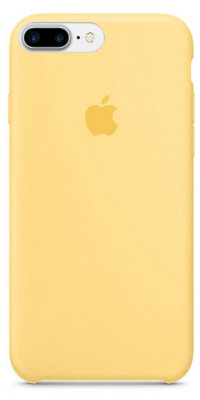 Чехол Silicone Case iPhone 7 Plus / 8 Plus (жёлтый) 0795