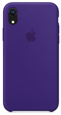 Чехол Silicone Case iPhone XR (фиолетовый) 38074