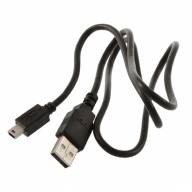 USB Кабель Mini USB (mini 5-pin) для камер / фотоаппаратов длина 50см (черный) /// Г14-14333 - USB Кабель Mini USB (mini 5-pin) для камер / фотоаппаратов длина 50см (черный) /// Г14-14333