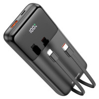 BOROFONE Внешний аккумулятор Power Bank BJ22A 20000mAh PD QC3.0 22.5W / 18W с дисплеем (чёрный) 8062