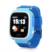 Loves Детские часы для контроля ребёнка модель Q90 версия GPS (голубой) 8565