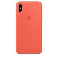 Чехол Silicone Case iPhone XR (светло-оранжевый) 8067