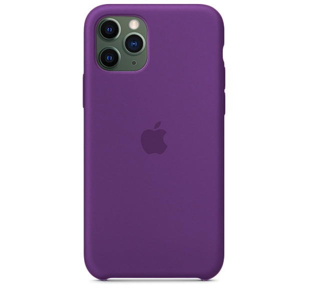 Чехол Silicone Case iPhone 11 Pro Max (баклажан) 60204