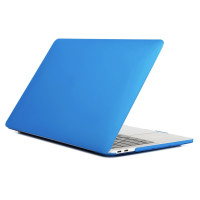 Чехол MacBook Pro 14.2 модель A2442 / A2779 / A2918 / A2992 (2021-2023гг.) матовый (синий) 4095