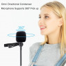 MAMEN Петличный микрофон KM-D1 AUX 3.5mm для камер / телефона (8м) 3634 - MAMEN Петличный микрофон KM-D1 AUX 3.5mm для камер / телефона (8м) 3634