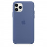 Чехол Silicone Case iPhone 11 Pro Max (синий) 60105 - Чехол Silicone Case iPhone 11 Pro Max (синий) 60105