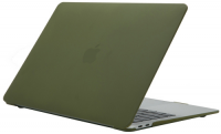 Чехол MacBook Air 11 (A1370 / A1465) матовый пластик (хаки) 3922