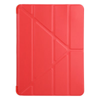 Чехол для iPad Air 4 10.9 (2020) Smart Case тип Y leather PU + TPU крышка (красный) 1872