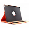 Чехол для iPad Air 2 / Pro 9.7 крутящийся кожаный 360° (оранжевый) 6001 - Чехол для iPad Air 2 / Pro 9.7 крутящийся кожаный 360° (оранжевый) 6001