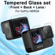 iMAK Набор защитных стёкл для экшн камеры GoPro Hero 9/10/11/12 (стекла 3шт) 00998001 - iMAK Набор защитных стёкл для экшн камеры GoPro Hero 9/10/11/12 (стекла 3шт) 00998001