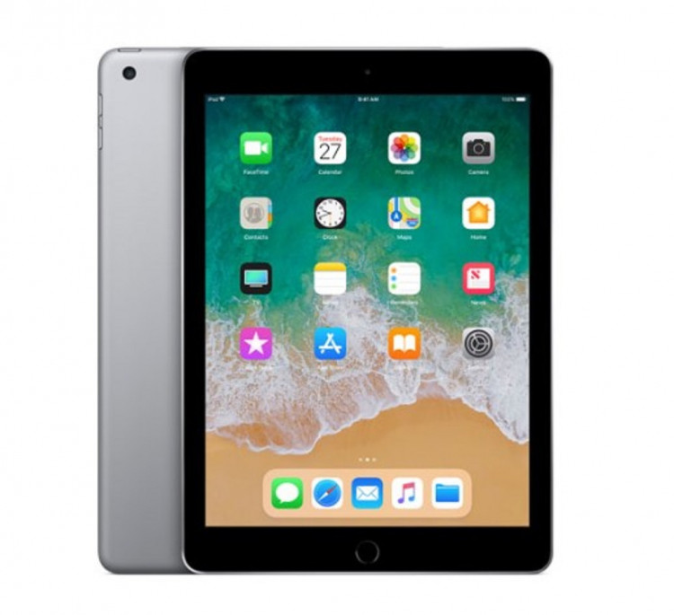 Планшет iPad 6 поколения 2018 128Gb + Сим карта Space Gray б/у (F9FX823KJF89) Г14-69296-R