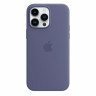 Чехол Silicone Case iPhone 14 Pro Max (серо-сиреневый) 1611 - Чехол Silicone Case iPhone 14 Pro Max (серо-сиреневый) 1611