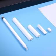 Силиконовый набор защиты 4 в 1 для Apple Pencil 1 (белый) 83211 - Силиконовый набор защиты 4 в 1 для Apple Pencil 1 (белый) 83211