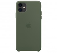 Чехол Silicone Case iPhone 11 (хаки) 5521