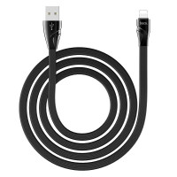 HOCO USB кабель U57 8-pin 2.4A 1.2м (чёрный) 1121