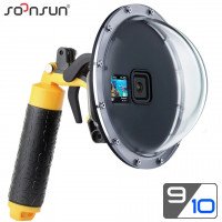 SOONSUN Купол поплавок для подводной съёмки на GoPro HERO 9 / GoPro HERO 10 до 45м (9128)
