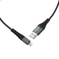 HOCO USB кабель 8-pin X38 2.4A 1м FastCharge (чёрный) 5029