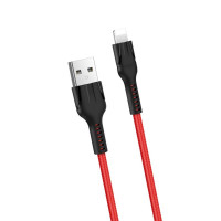 HOCO USB кабель 8-pin U31 1м (красный) 3859