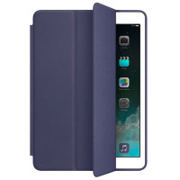 Чехол для iPad Mini 1 / 2 / 3 Smart Case серии Apple кожаный (тёмно-синий) 6627