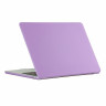 Чехол MacBook Air 13.6 модель A2681 (2022г) матовый (фиолетовый) 7645 - Чехол MacBook Air 13.6 модель A2681 (2022г) матовый (фиолетовый) 7645